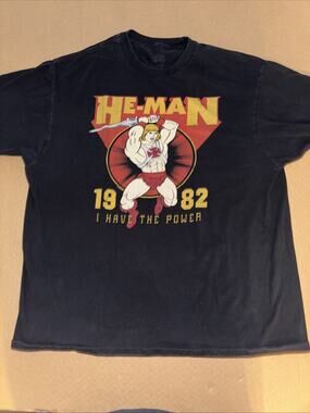 He-Man Graphic T-shirt Modern XL 23x29